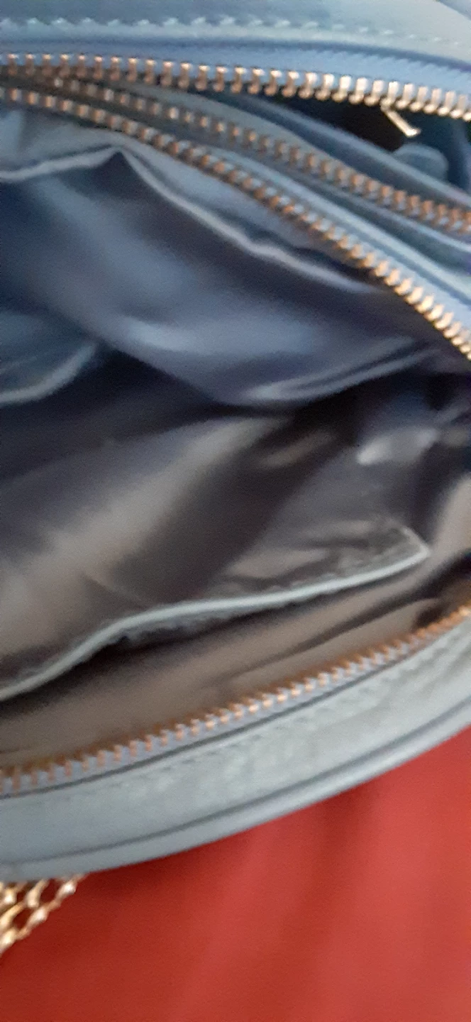 Danier Blue Leather Crossbody Bag - photo 3