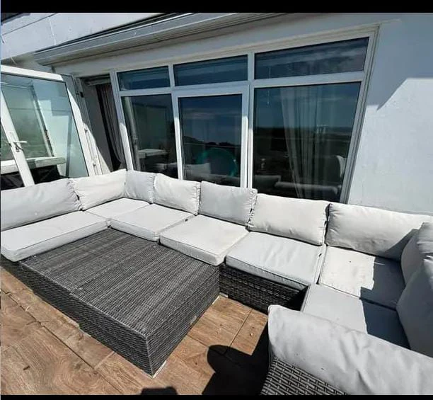Outdoor Wicker Sectional Sofa Set
