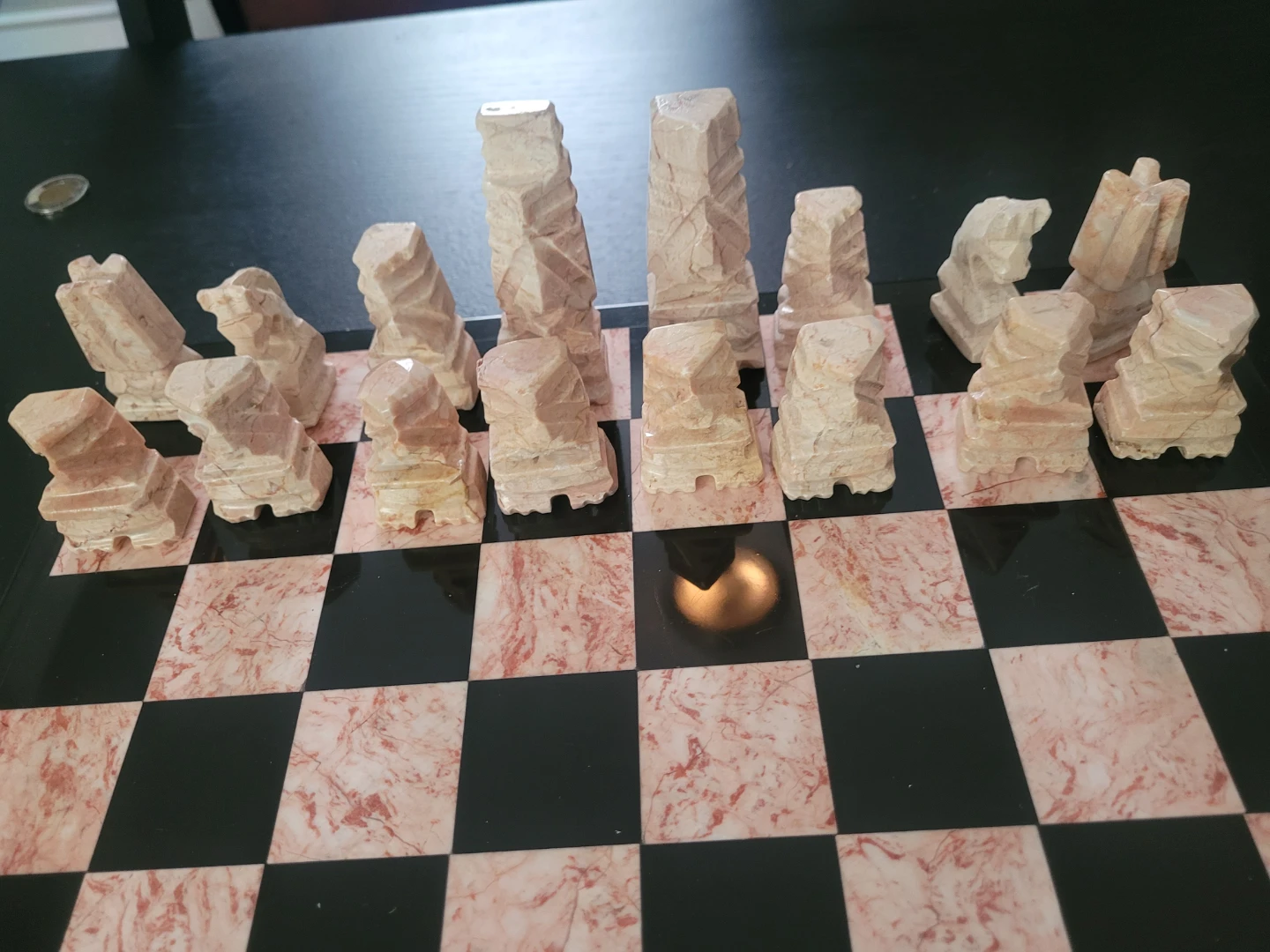 Marble chess set - photo 3