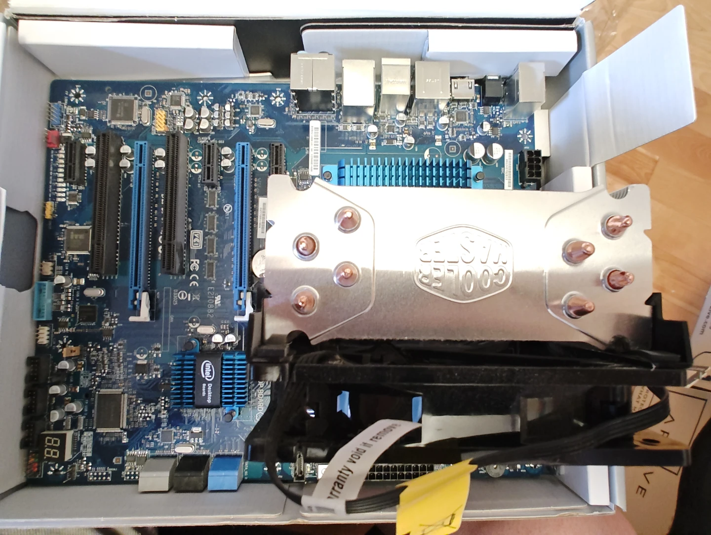 Intel i5-3570K motherboard. 28gb RAM. Cpu cooler. Bundle. - photo 3
