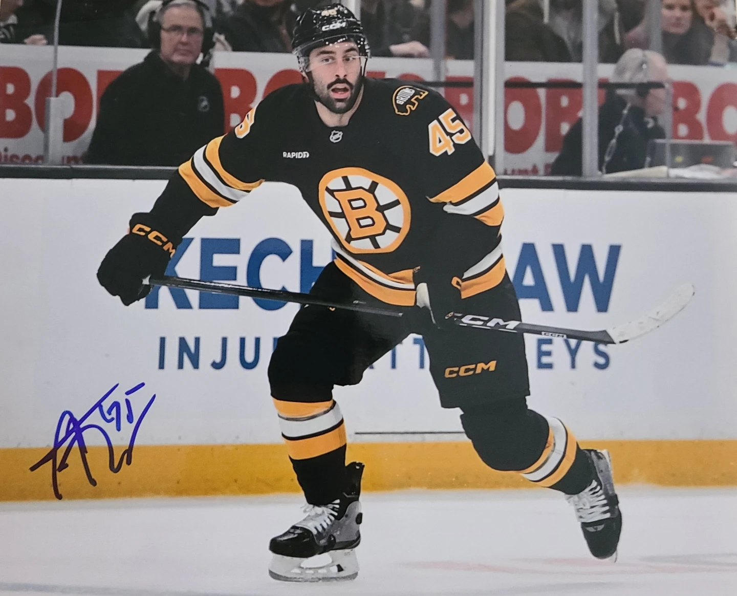 Boston Bruins Autographed Items With COA'S - photo 2
