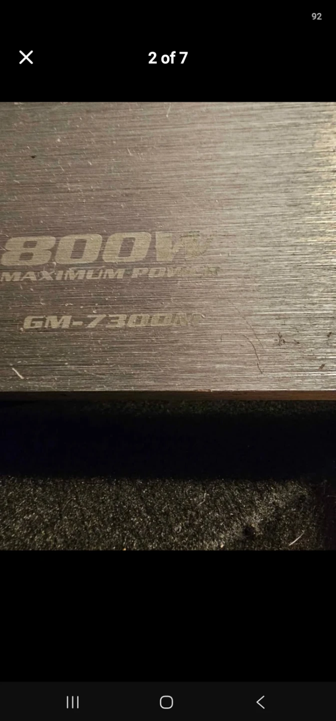 2 Pioneer GM-7300M Mono Power Amplifier - photo 2