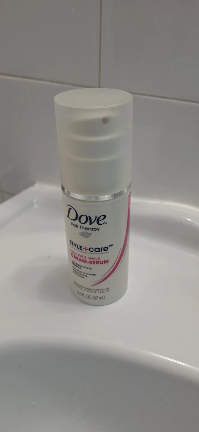 Dove Style+Care Frizz-Free Shine Cream-Serum🏈