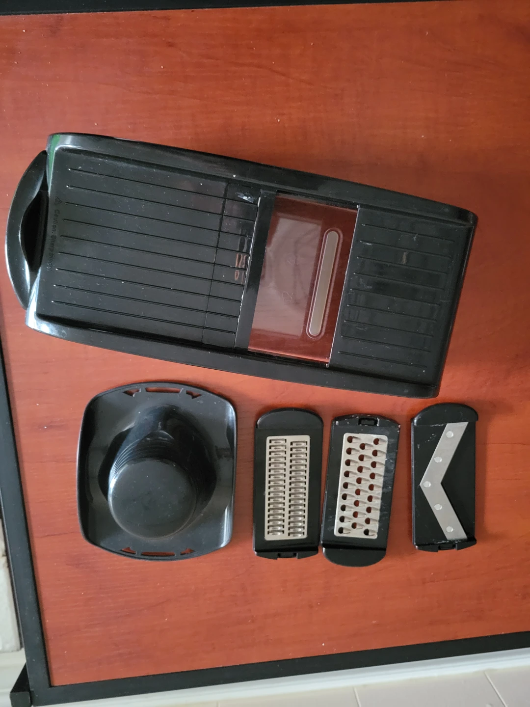 Black Kitchen Mandoline Slicer