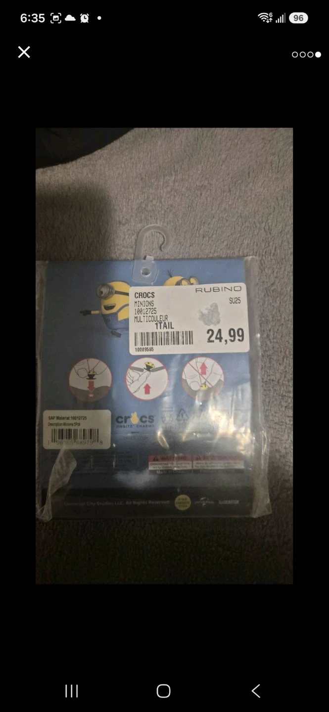 Crocs Minions Jibbitz Charms - photo 3