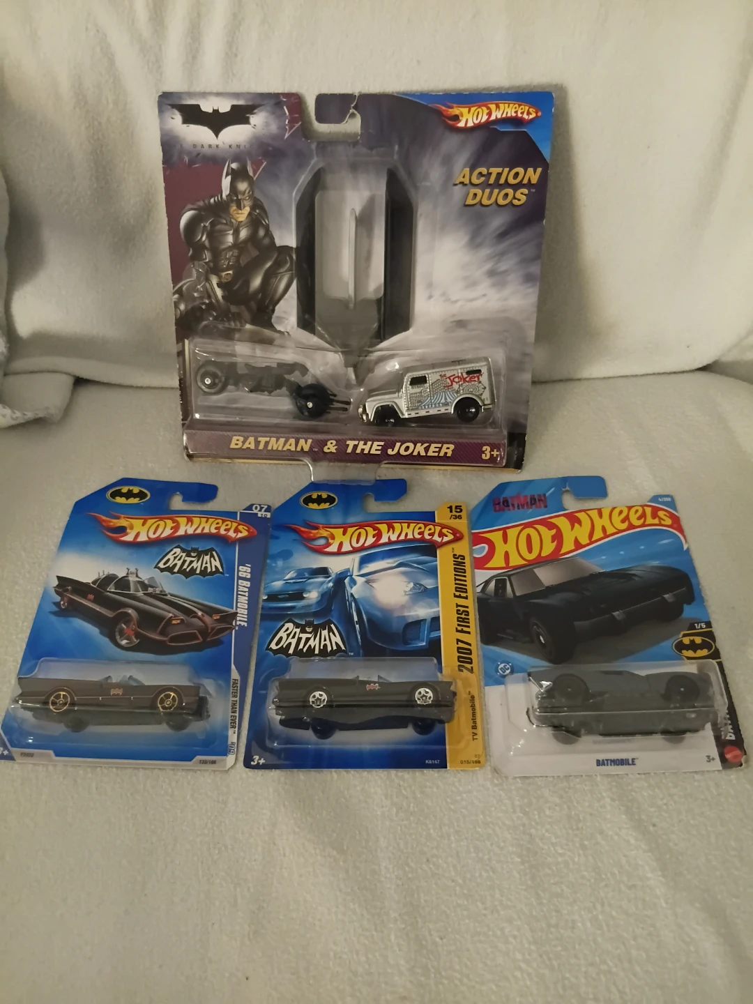 Hot Wheels Batman & The Joker Action Duos + bundle
