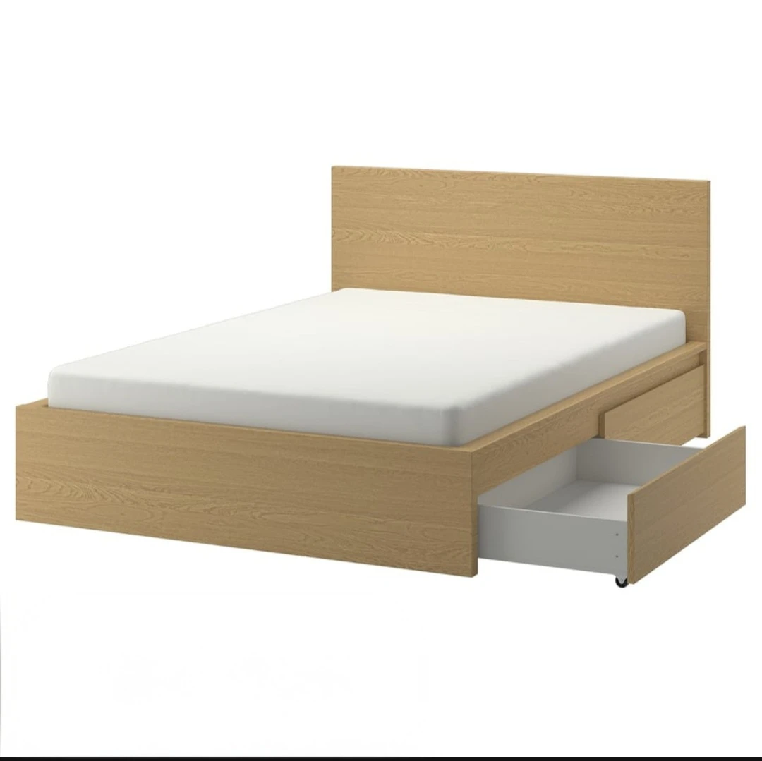 IKEA MALM Bed Frame with Storage
