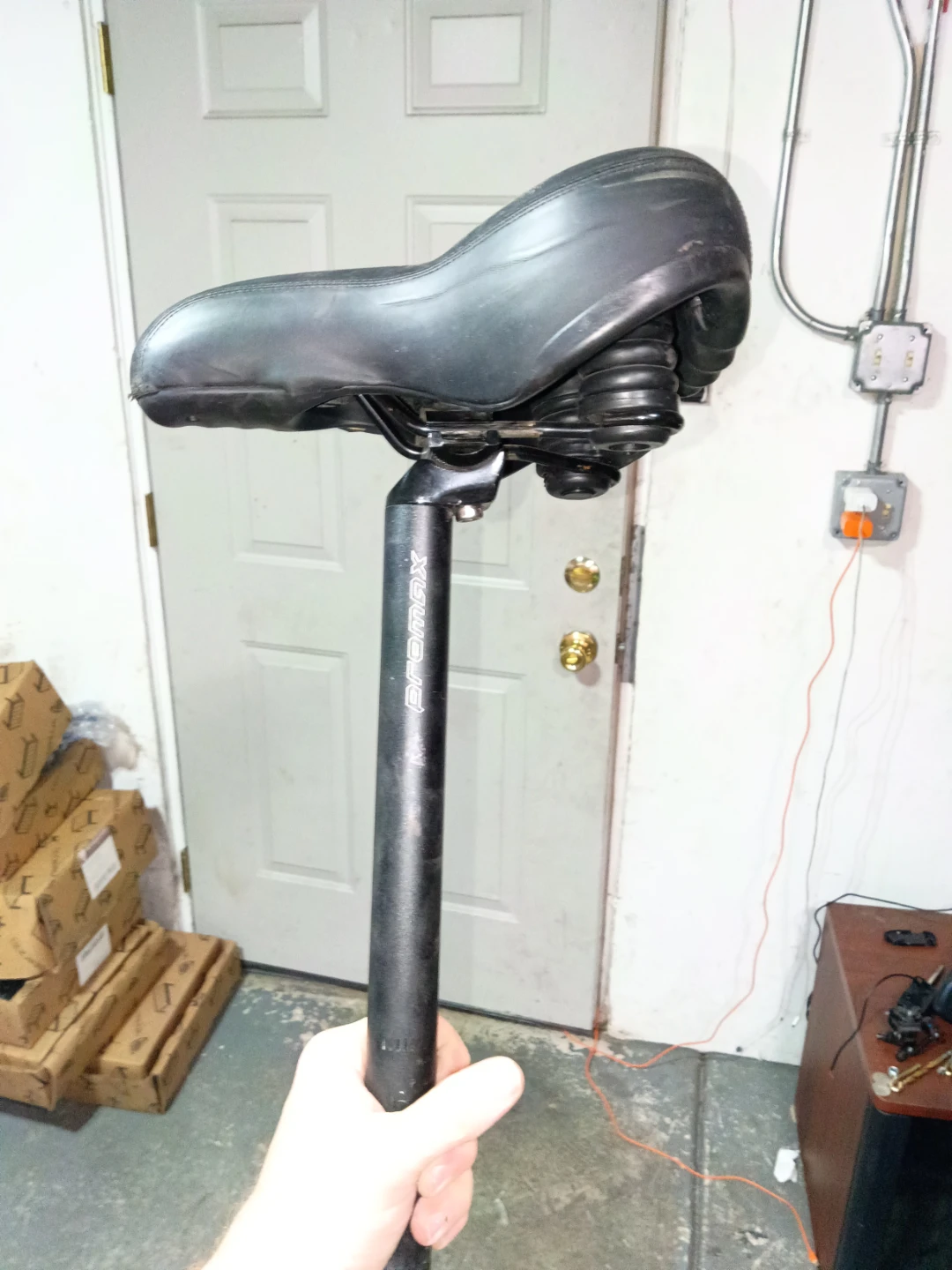 Promax Bicycle Seat with Seatpost