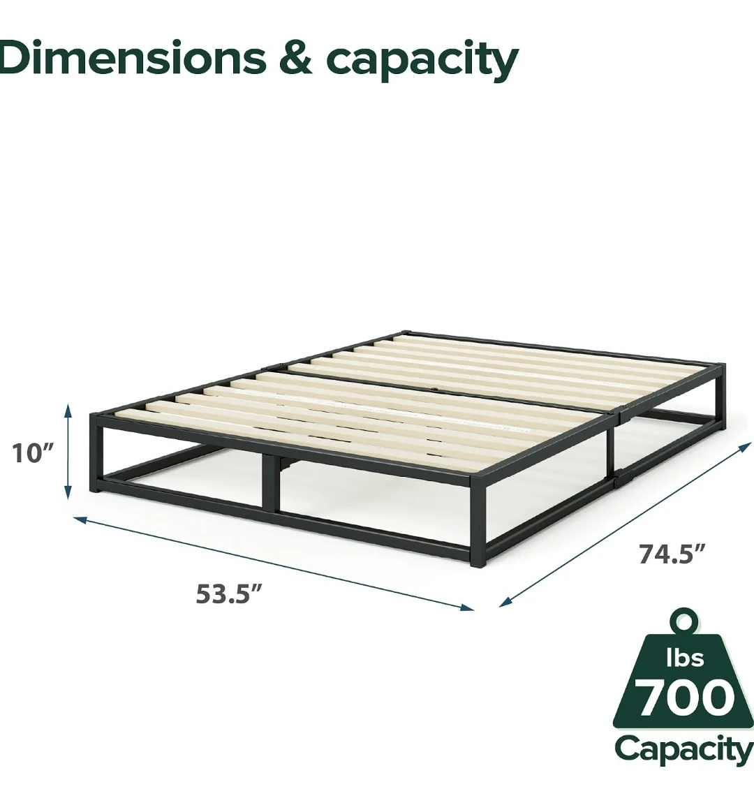 Metal Bed Frame Full/Double