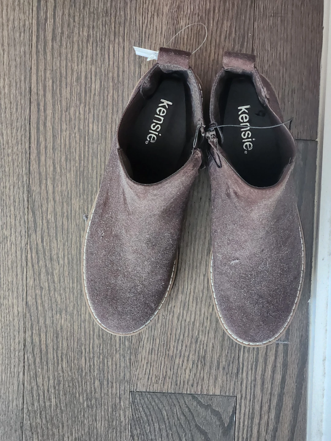 Kensie Brown Suede Chelsea Boots - photo 2