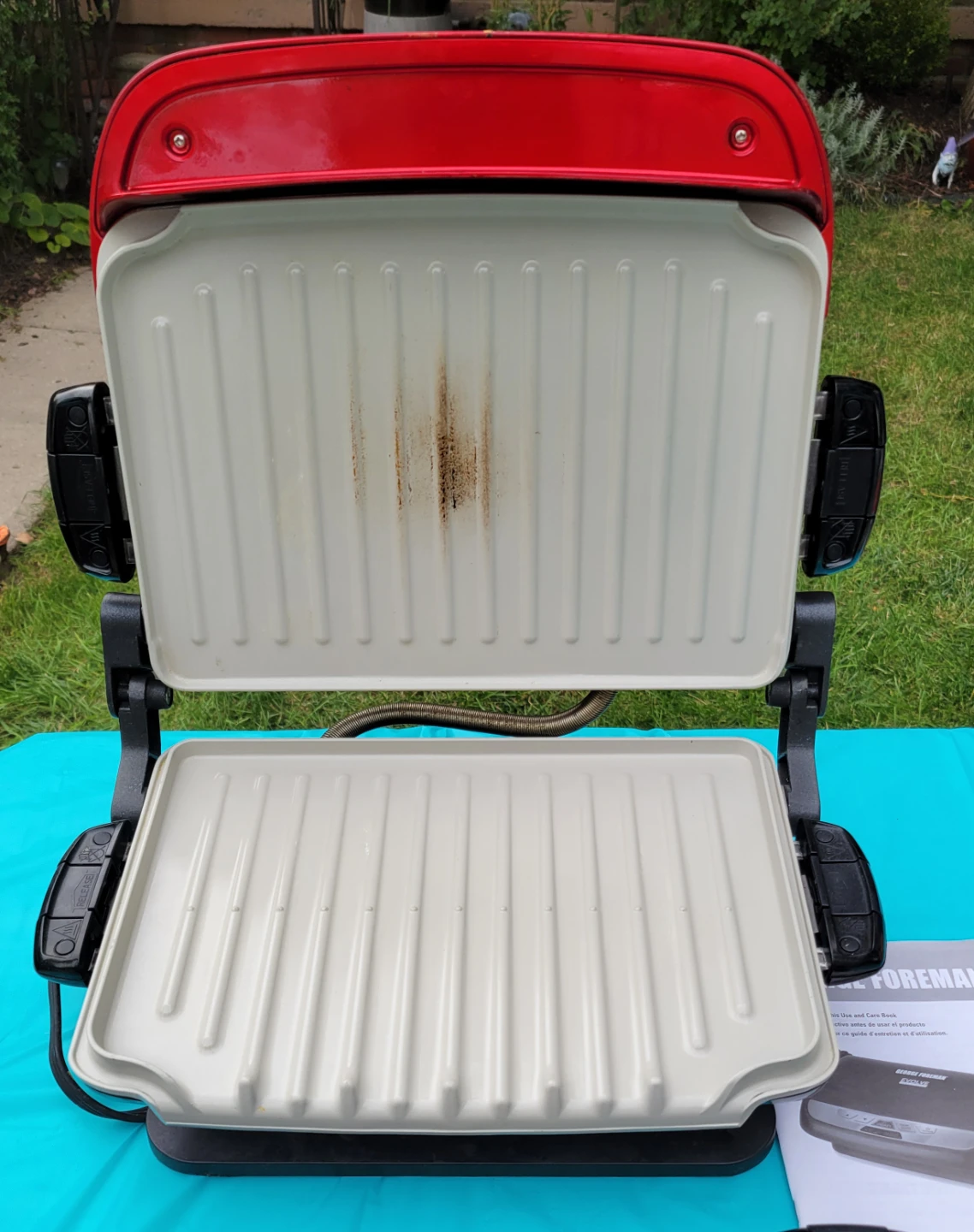 George Foreman Grill w/ all attachments - photo 2