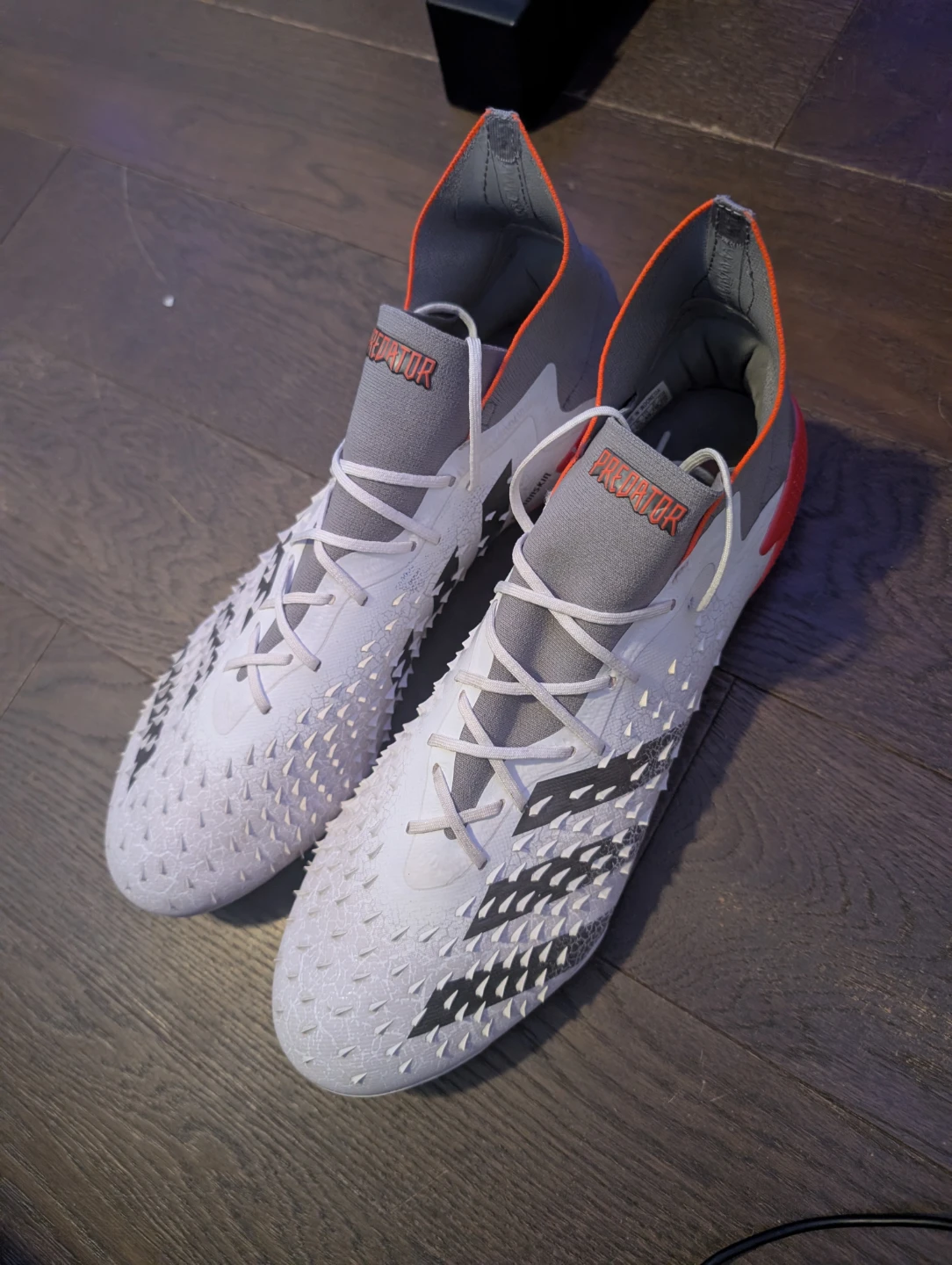 Predator Freak.1 FG 'Demonskin - White Solar Red' Soccer cleats
