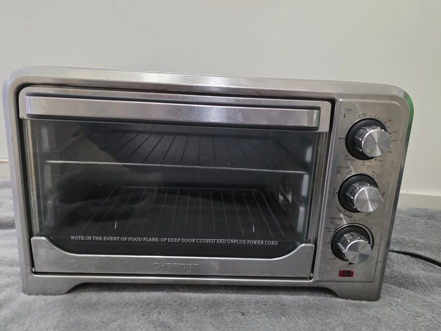 Chefman Stainless Steel Convection Toaster Oven