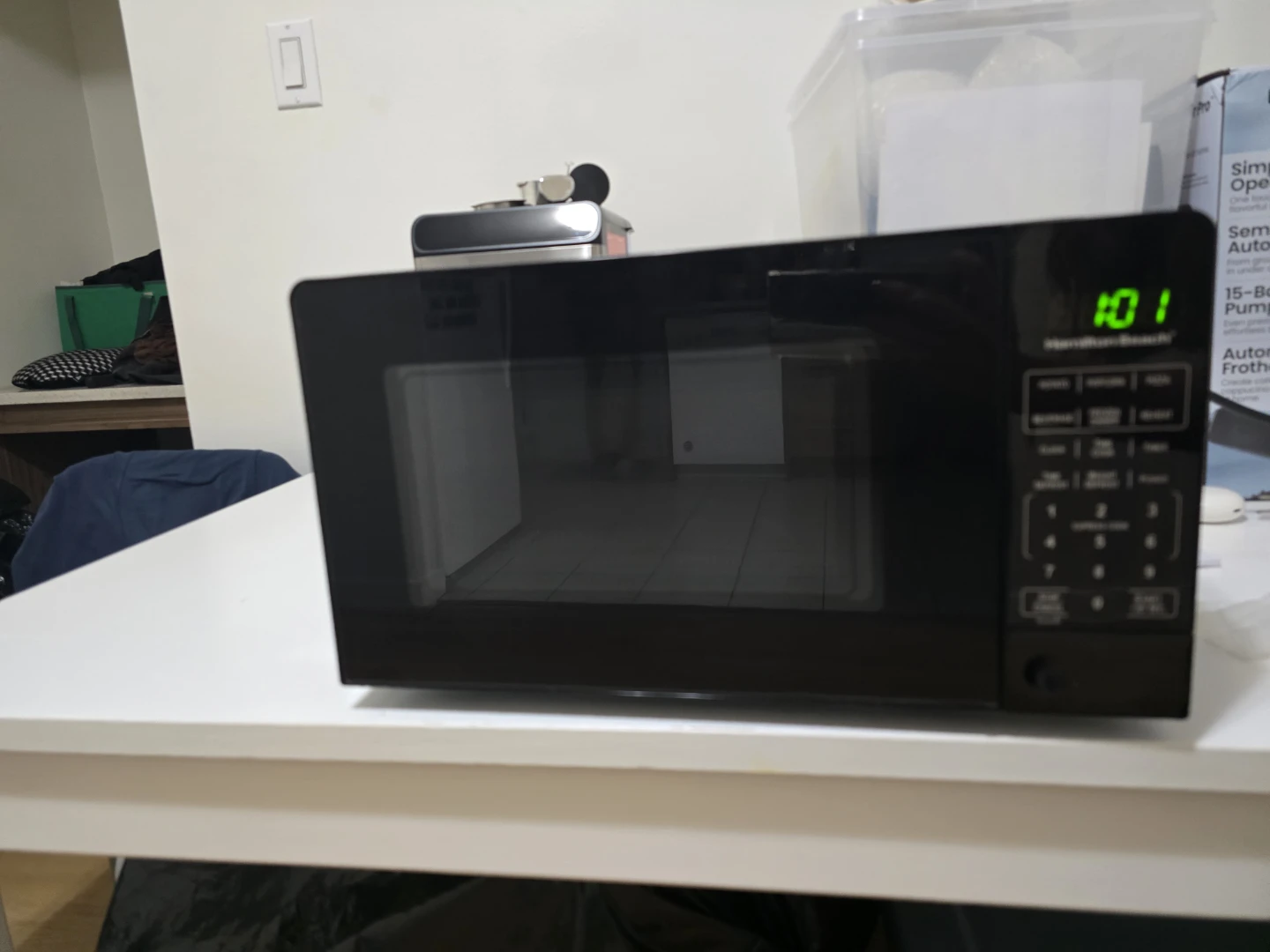 Hamilton Beach Black Microwave