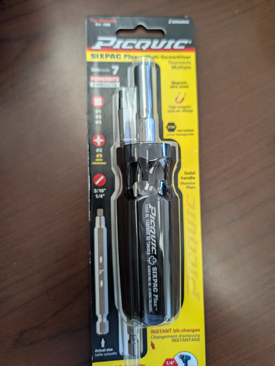 Picquic Sixpac Plus Multi-Screwdriver