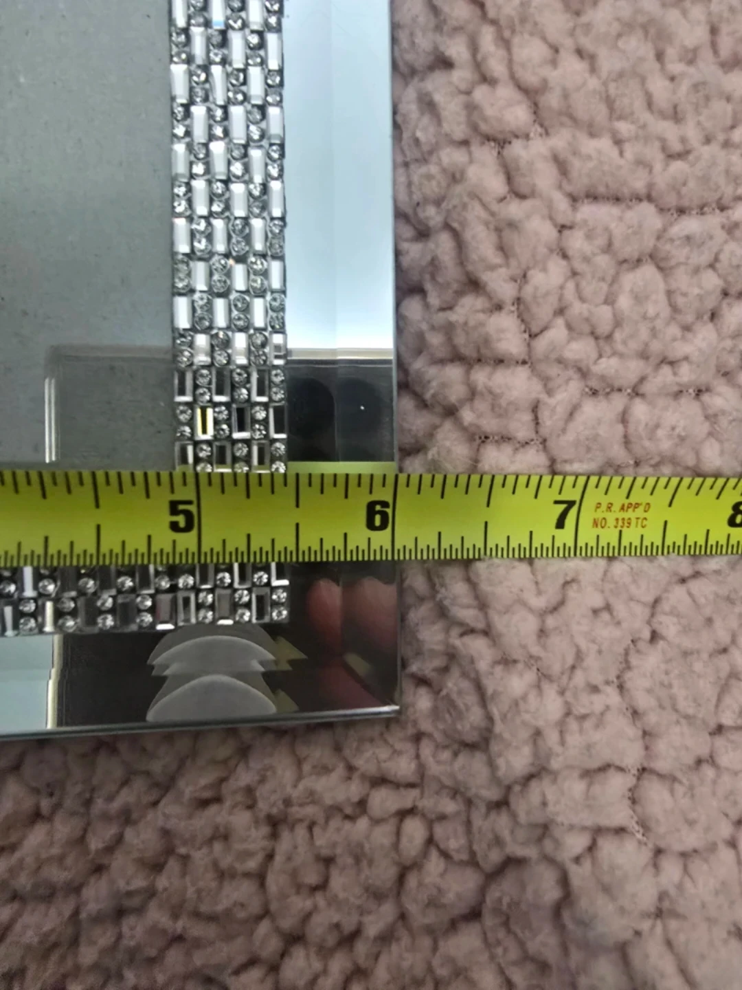 5" x 7" Mirrored Frame - photo 2