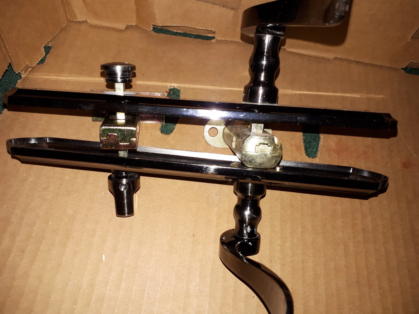 Brand New Aurum Design Door Lever Handle Set - photo 2