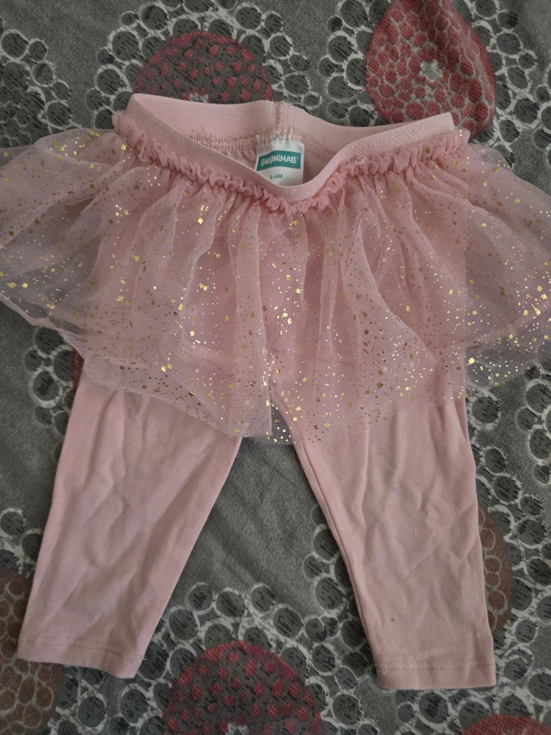 🏈Garanimals Pink Tulle Tutu Leggings 3-6M