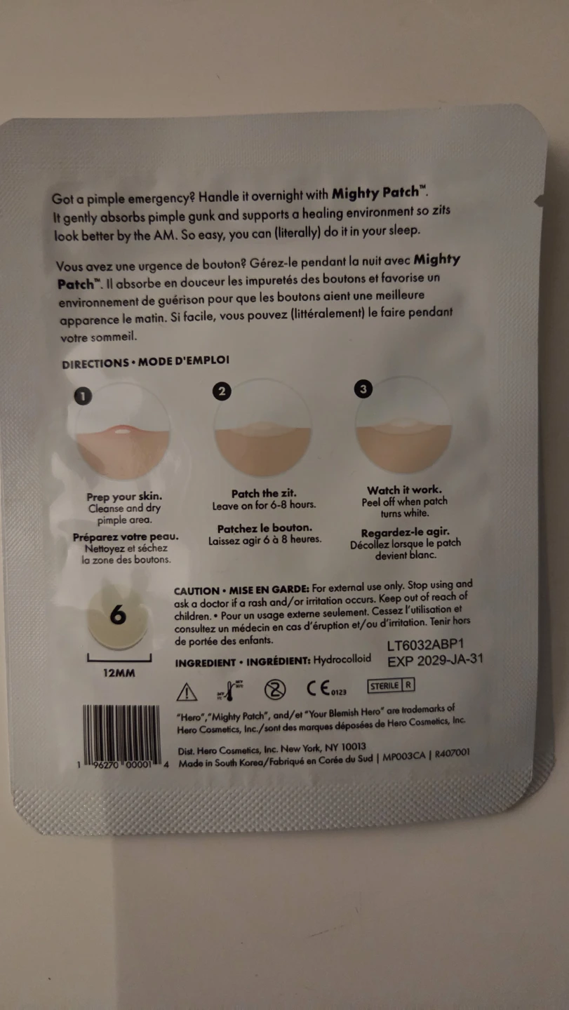 3 Packs of Hero Mighty Patch Original - photo 3