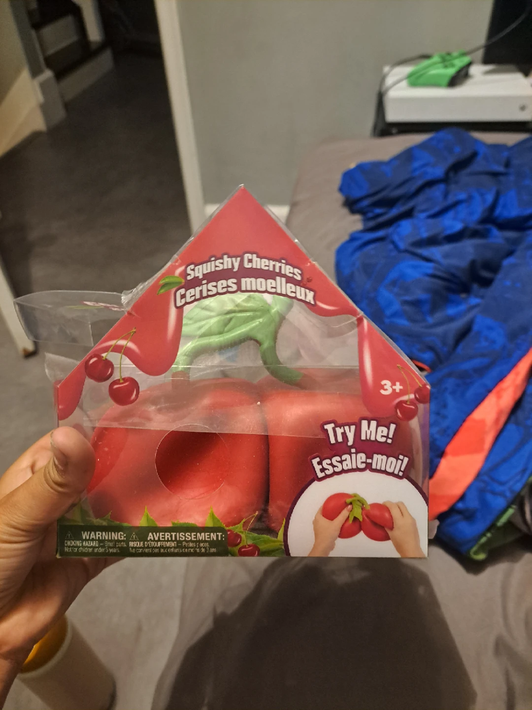 Squishy Cherries Toy