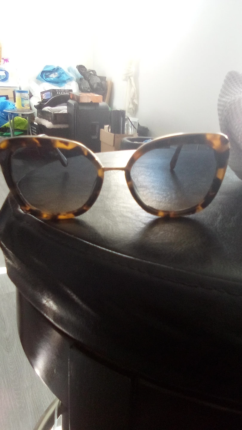 Tortoiseshell Cat-Eye Sunglasses