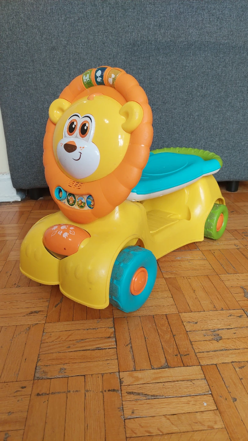 Lion Ride-On Toy Car for Toddlers