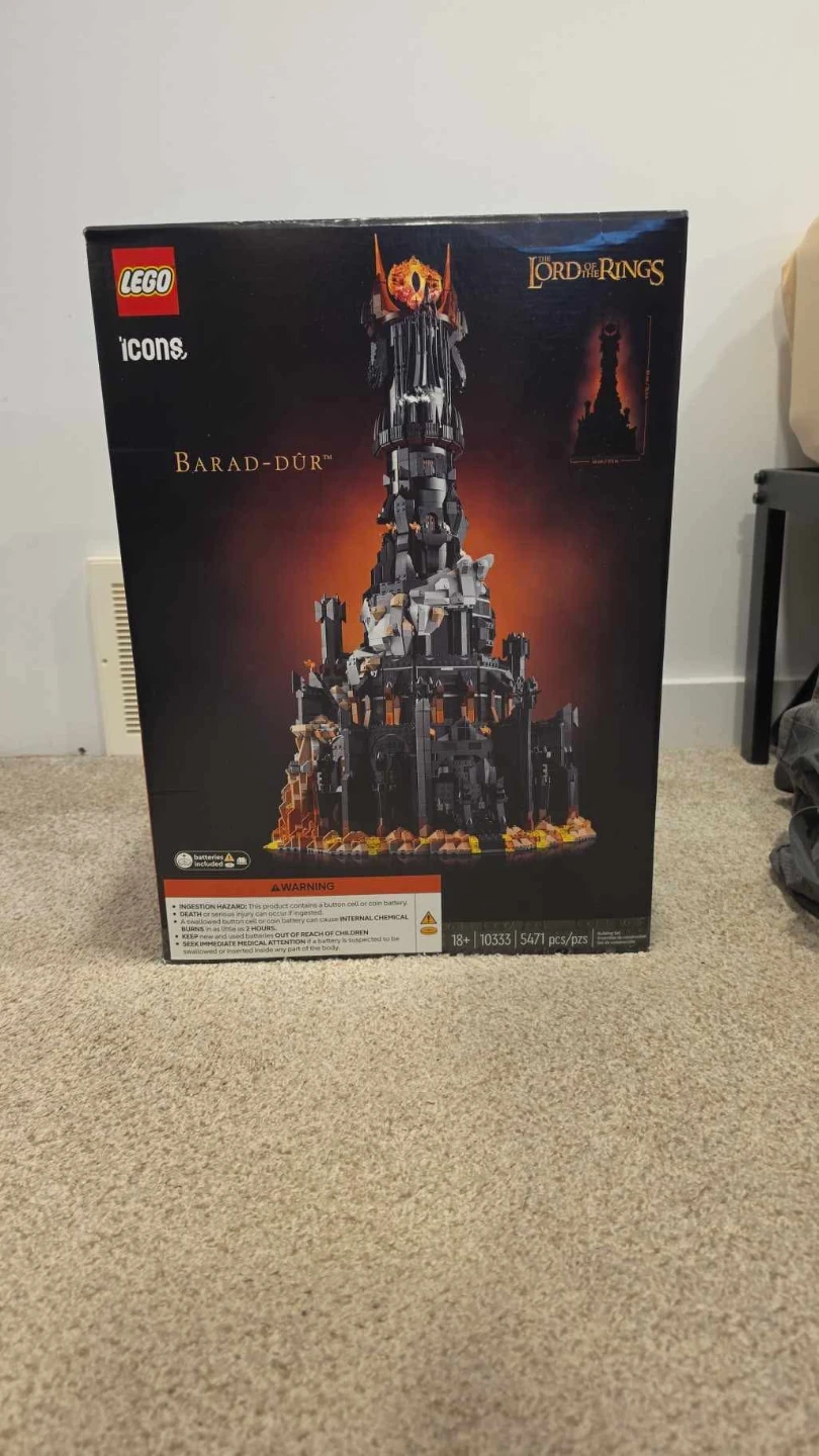 LEGO Icons The Lord of the Rings: Barad-Dûr 10333