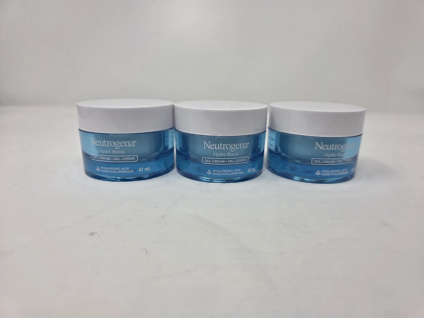 3 Neutrogena Hydro Boost Gel Cream Jars 🏈