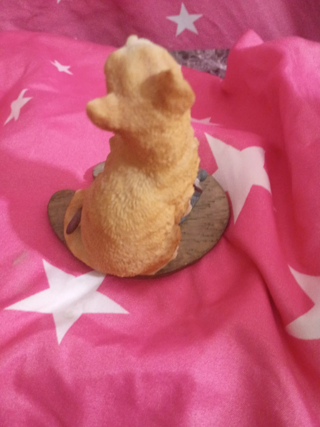 Orange Tabby Cat Artist Figurine - photo 2