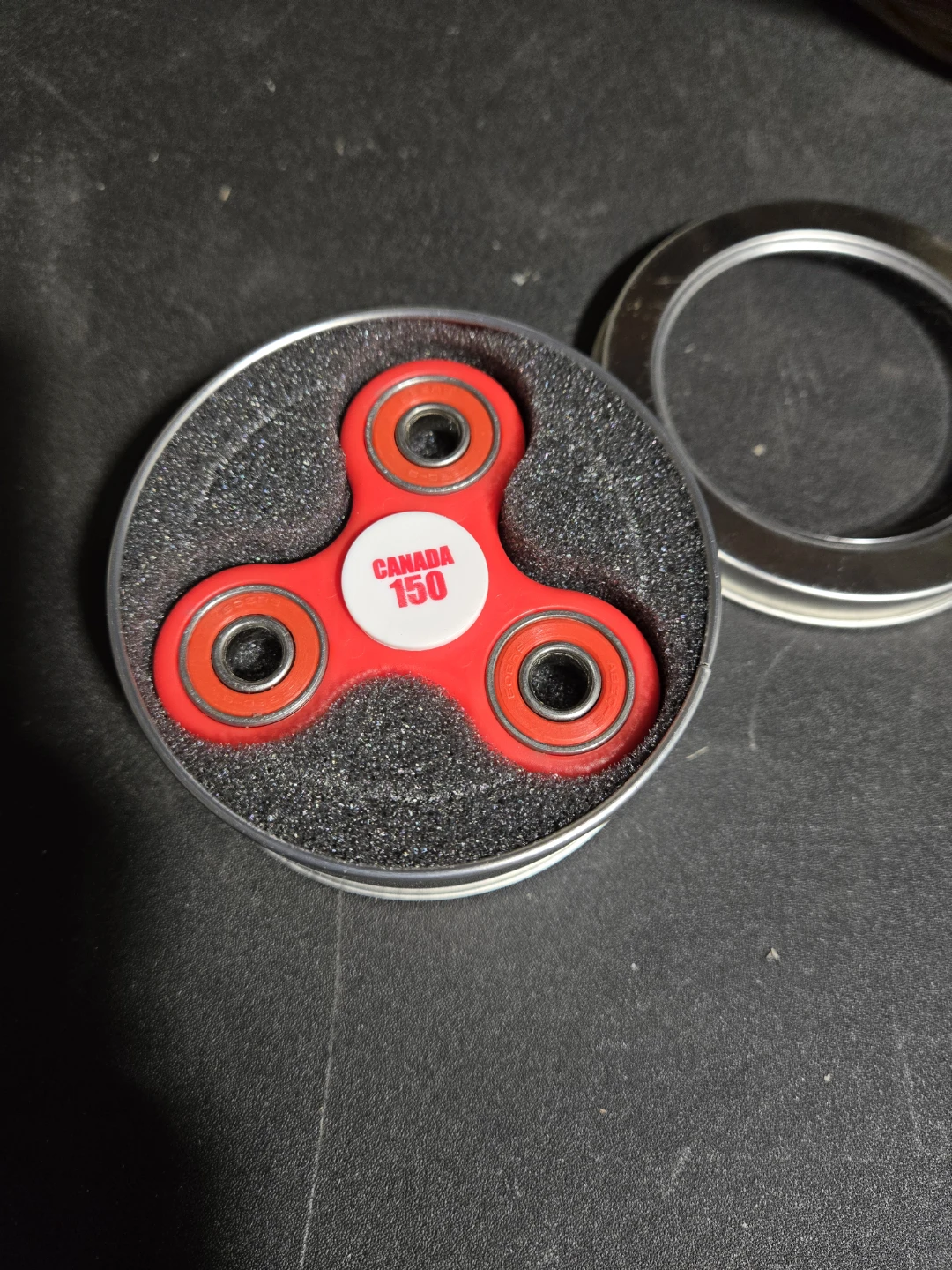 Red Fidget Spinner - Canada 150