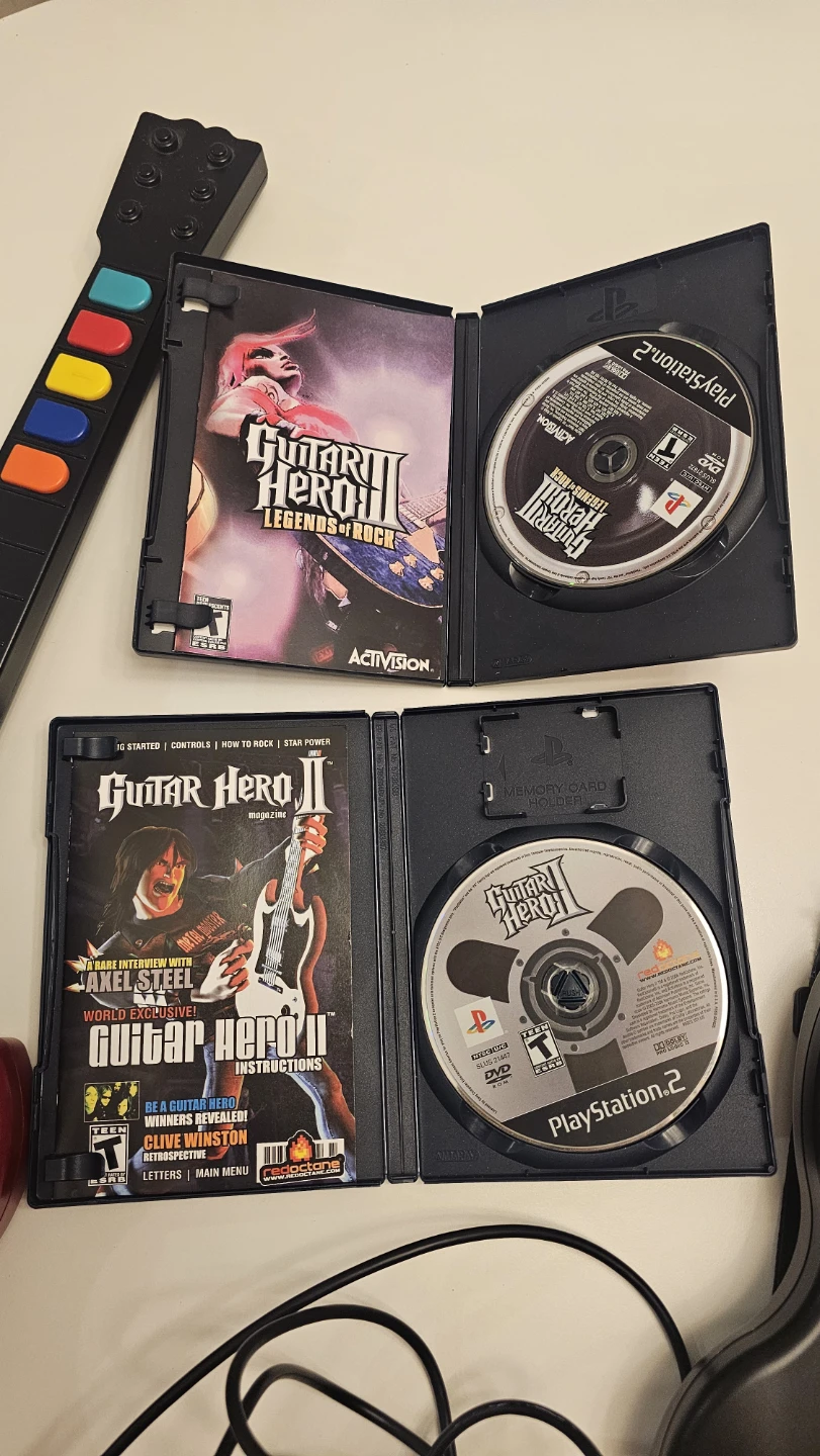 Guitar for PlayStation 2 guitar hero - photo 3