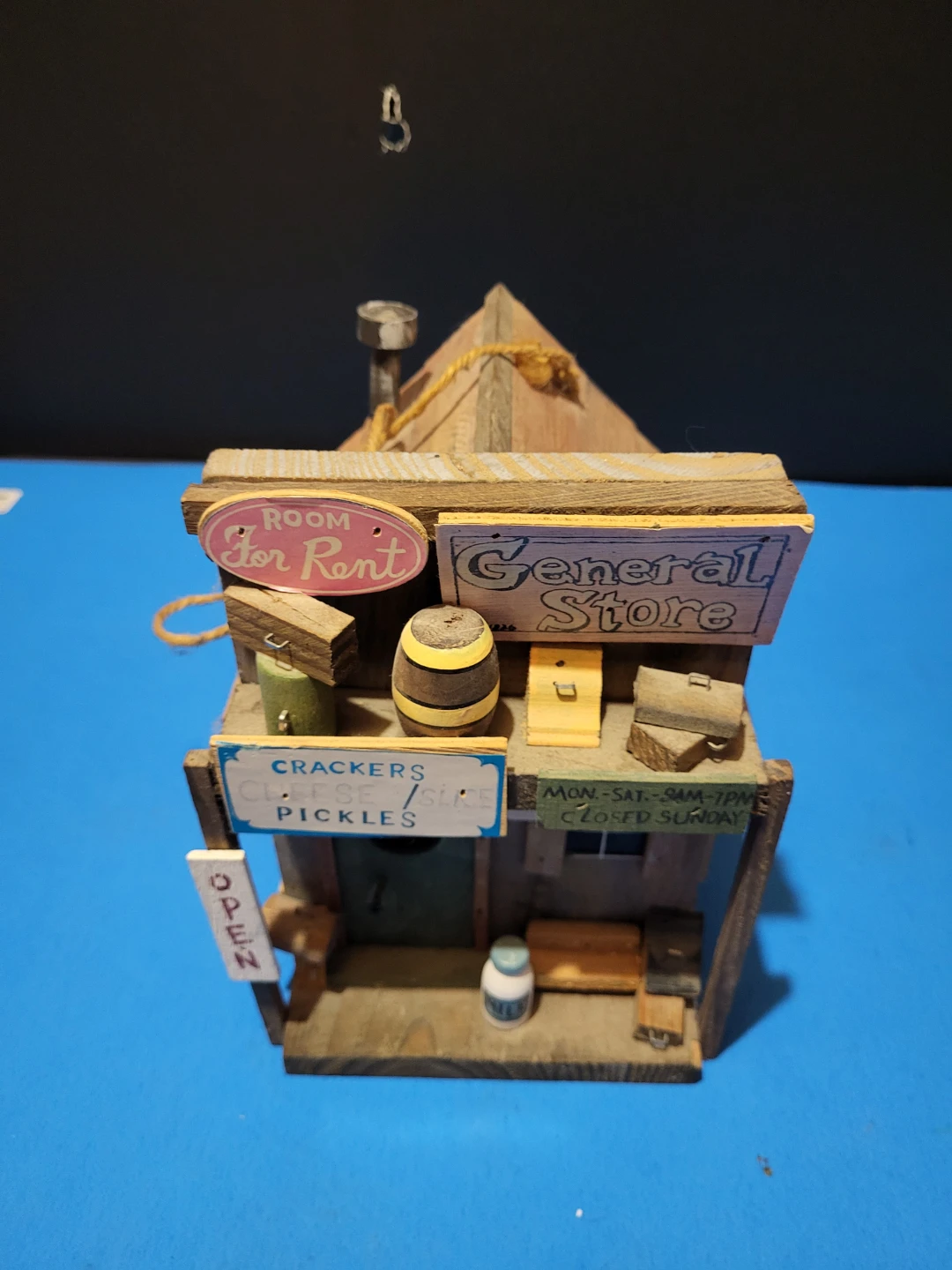 Rustic General Store Decorative Birdhouse