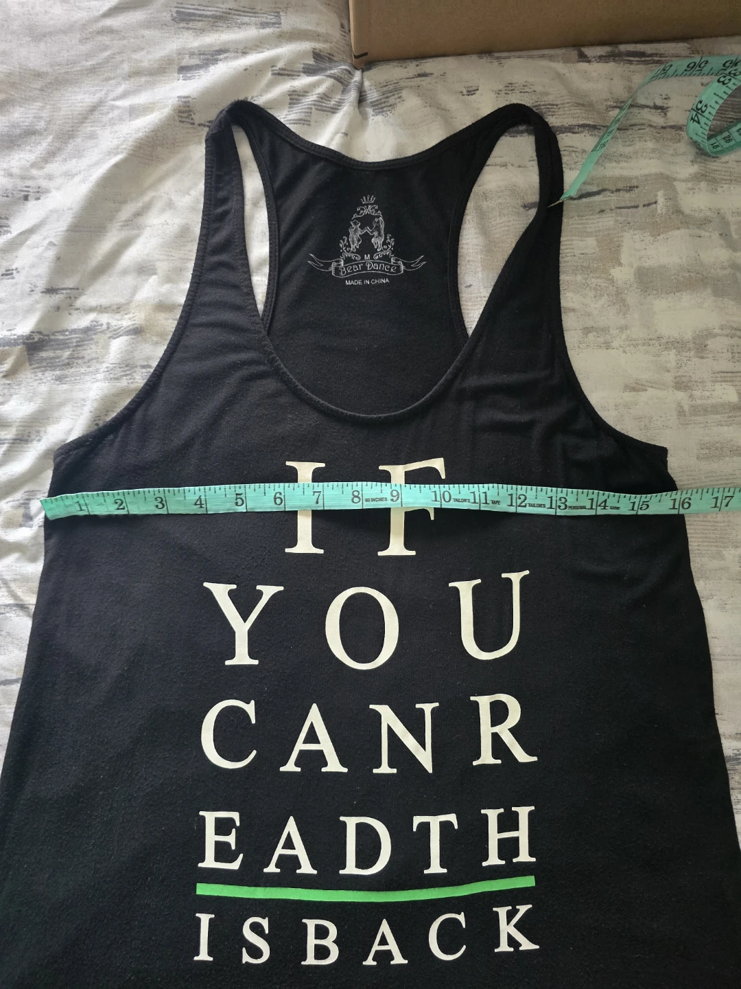 Introvert Warning Tank- Size medium - photo 2