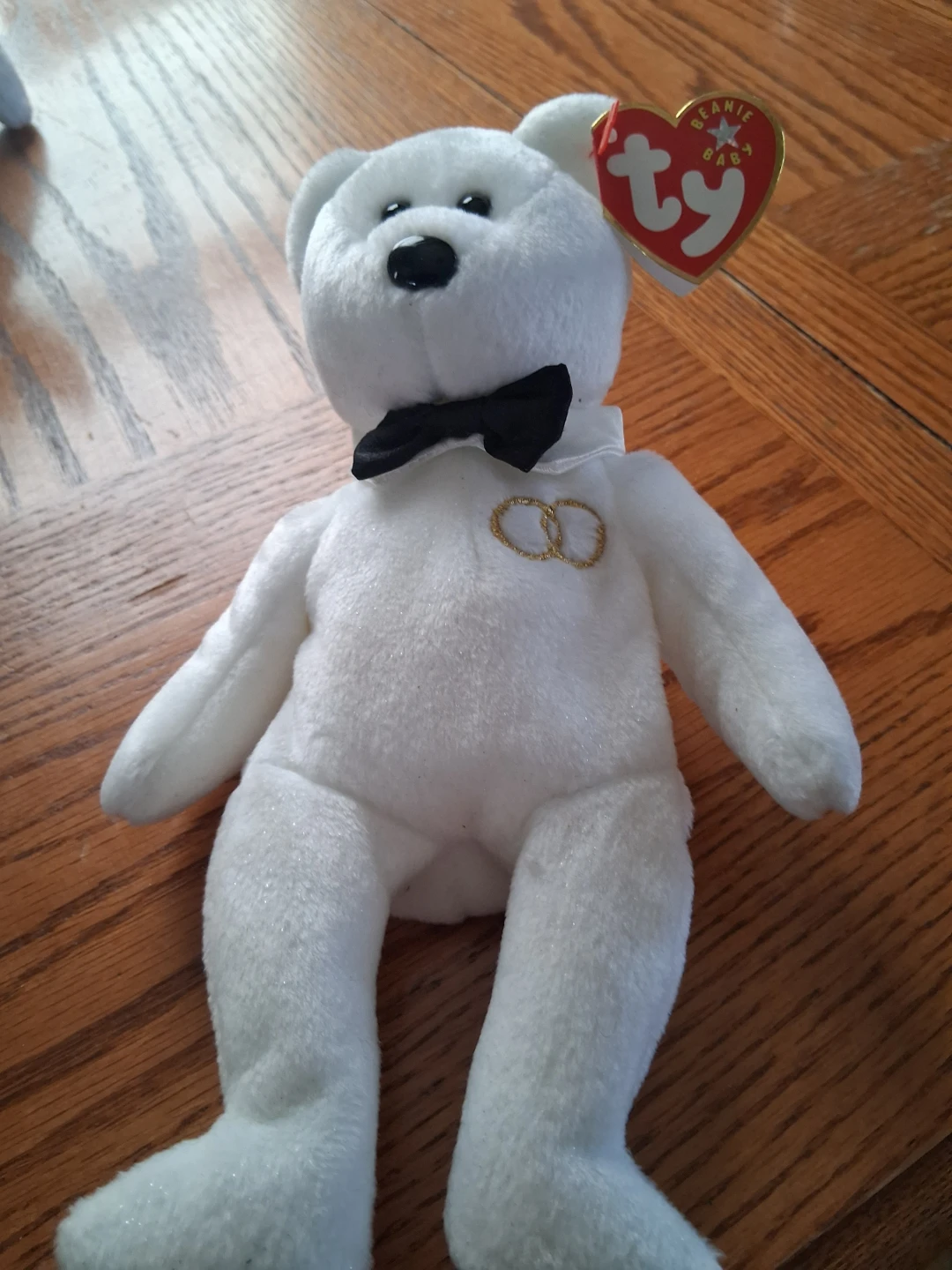 Ty Beanie Baby Wedding Couple Mr. and Mrs. Bears - photo 4