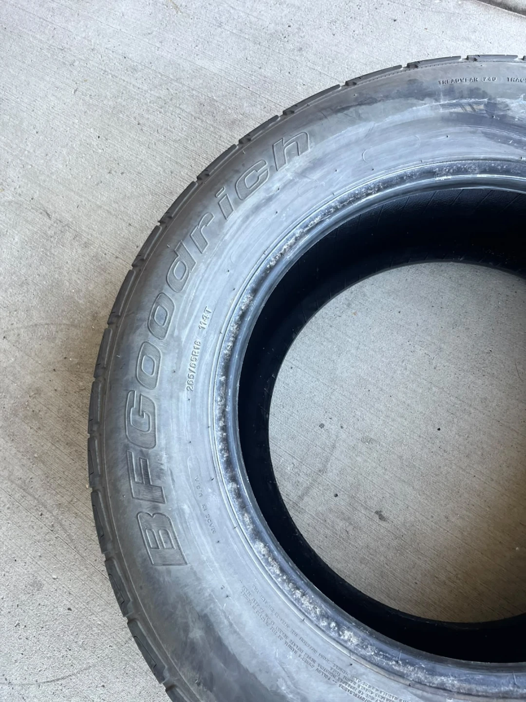 265/65R18 BFGoodrich Advantage T/A Sport LT - photo 3