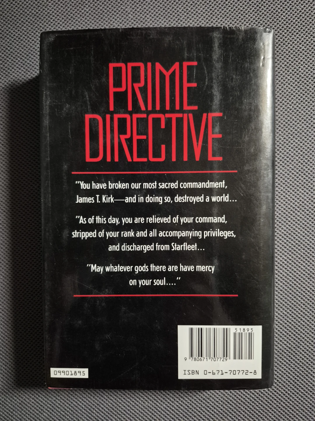 Prime Directive - Judith Reeves-Stevens (1st Edition - HC) - photo 2