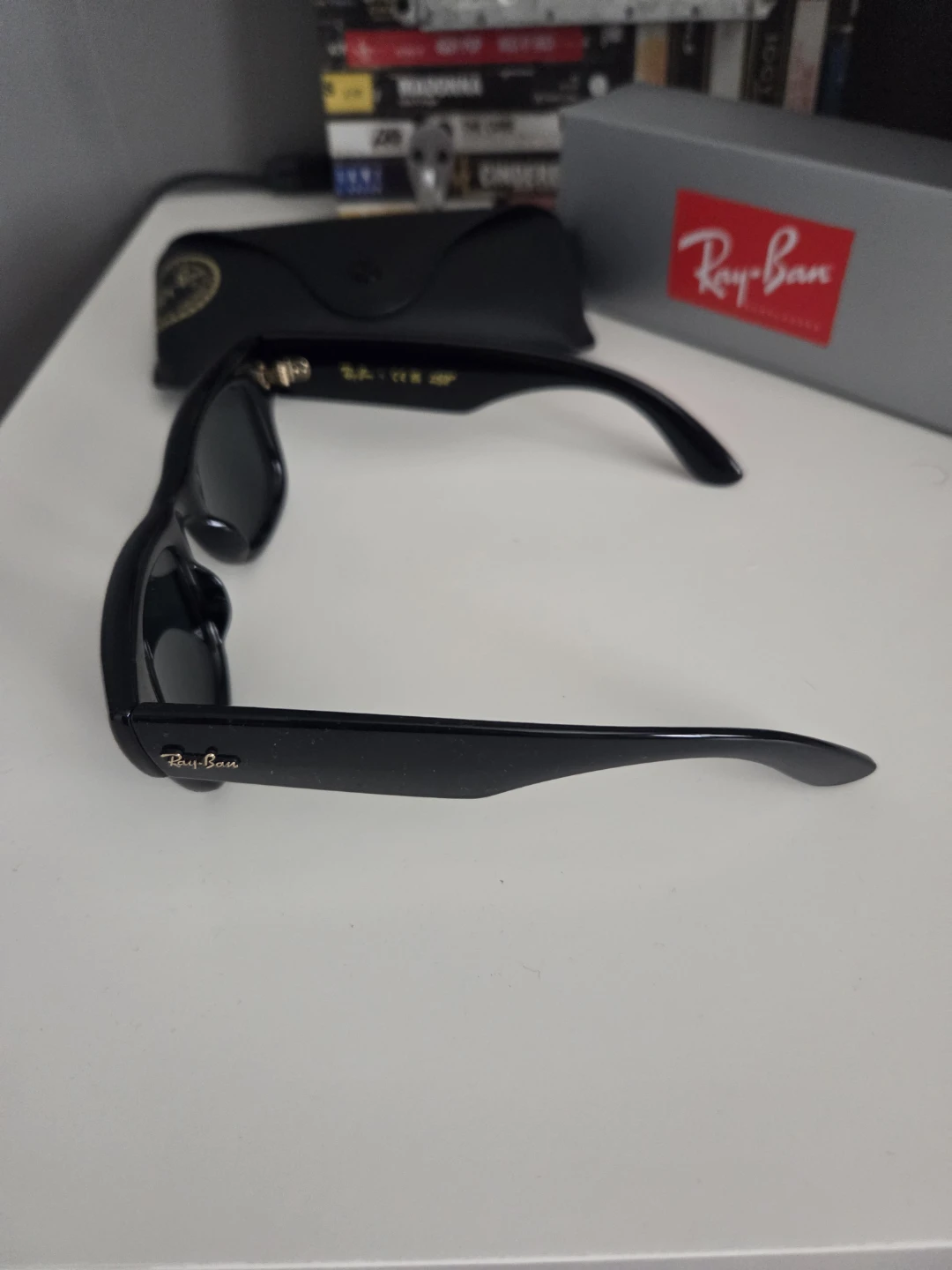 Wayfrarer puffer Ray-Ban Black Sunglasses - photo 2