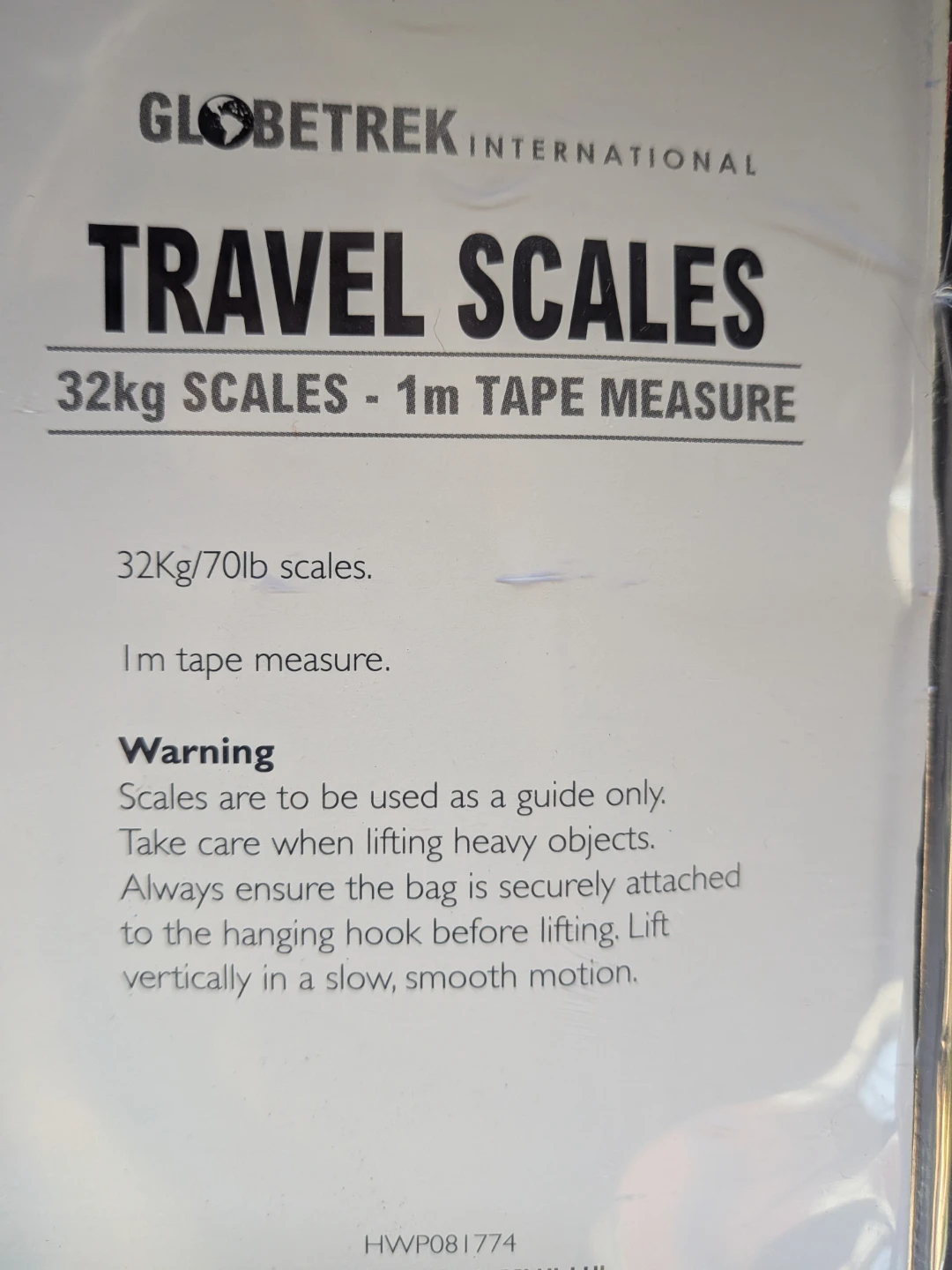 Globetrotter Travel Scale with Tape Measure  New in Pkg - photo 5