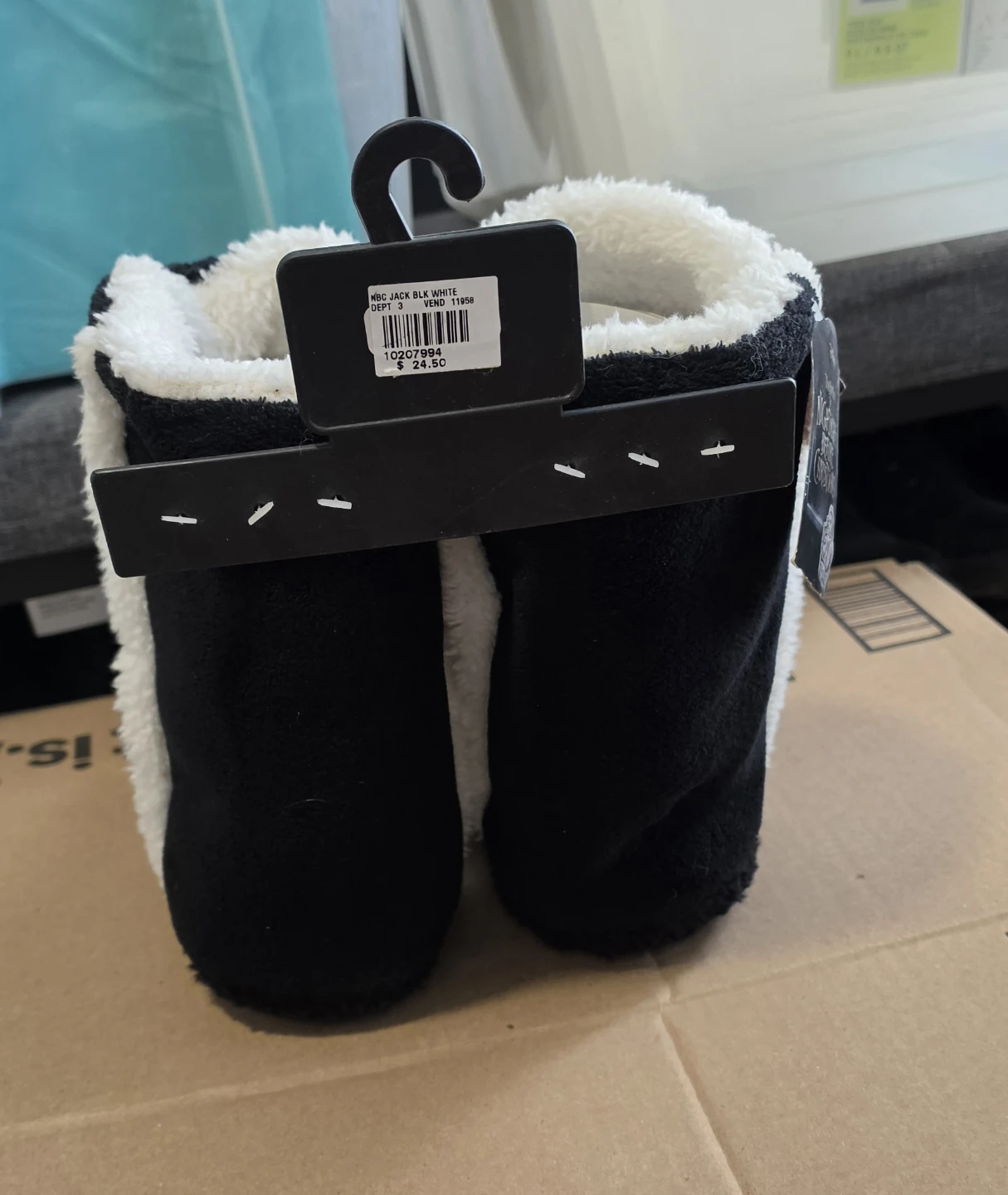 Nightmare Before Christmas Jack Slippers Small - photo 2