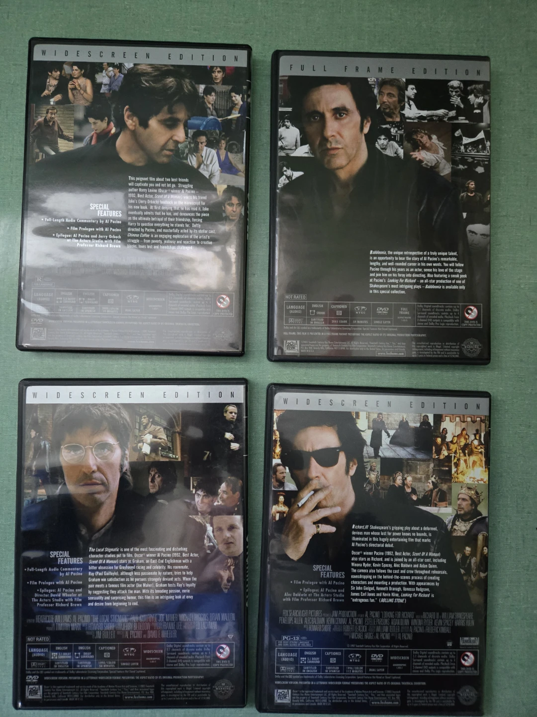 AL PACINO Four (4) DVDs Set - photo 4