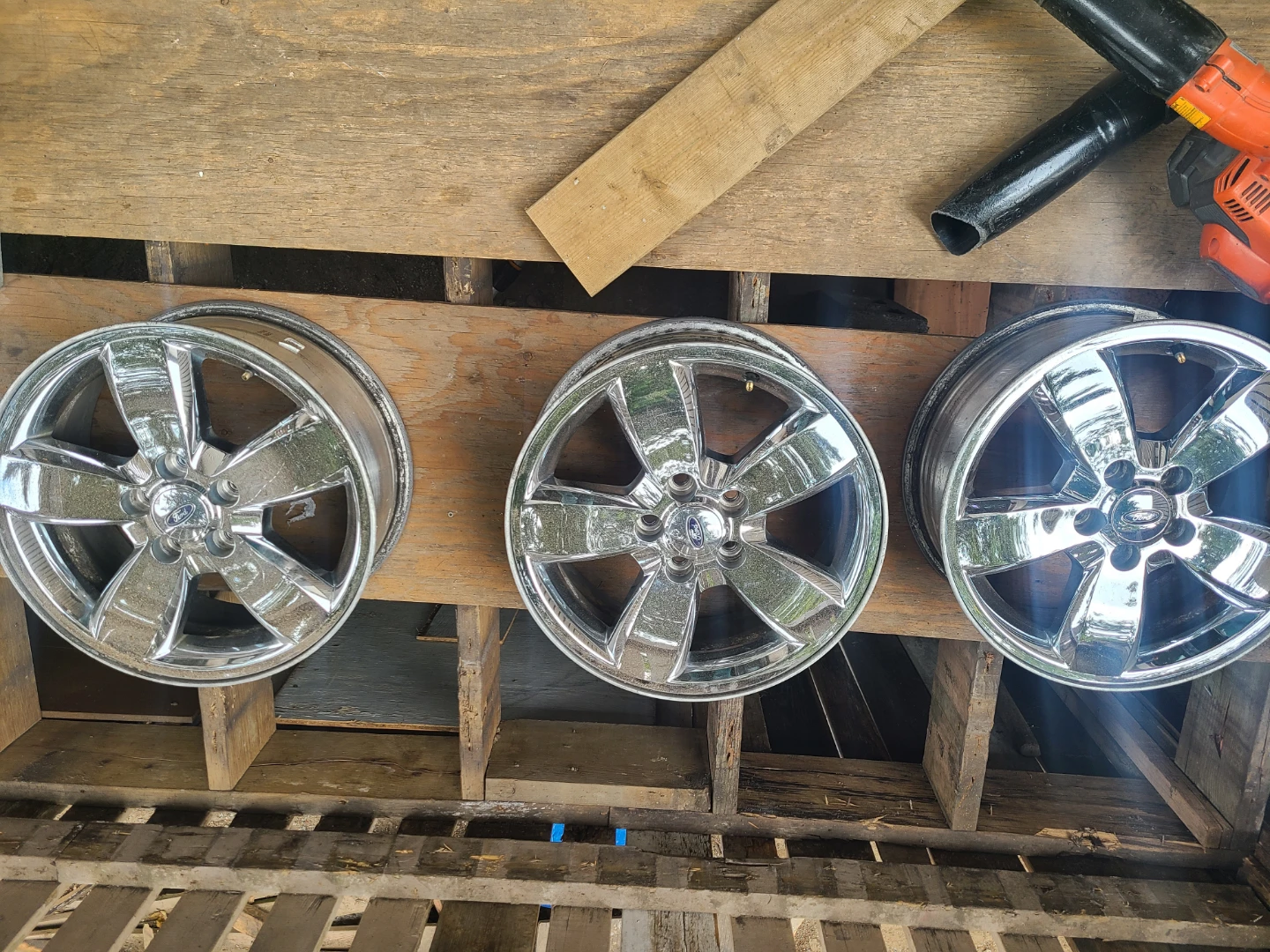 Ford Chrome Alloy Wheel Rim