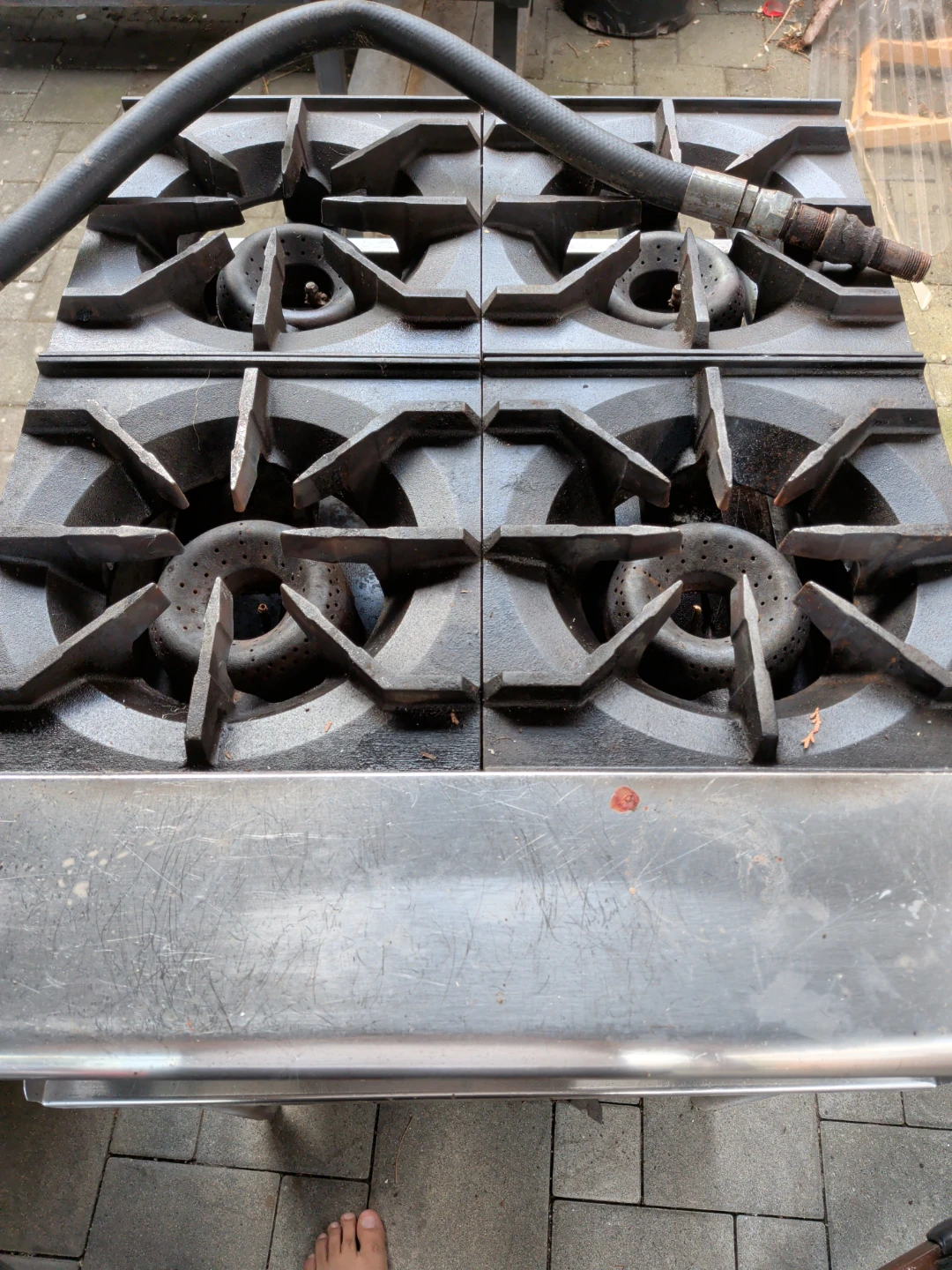 American Range 4-Burner Commercial Stove - photo 2