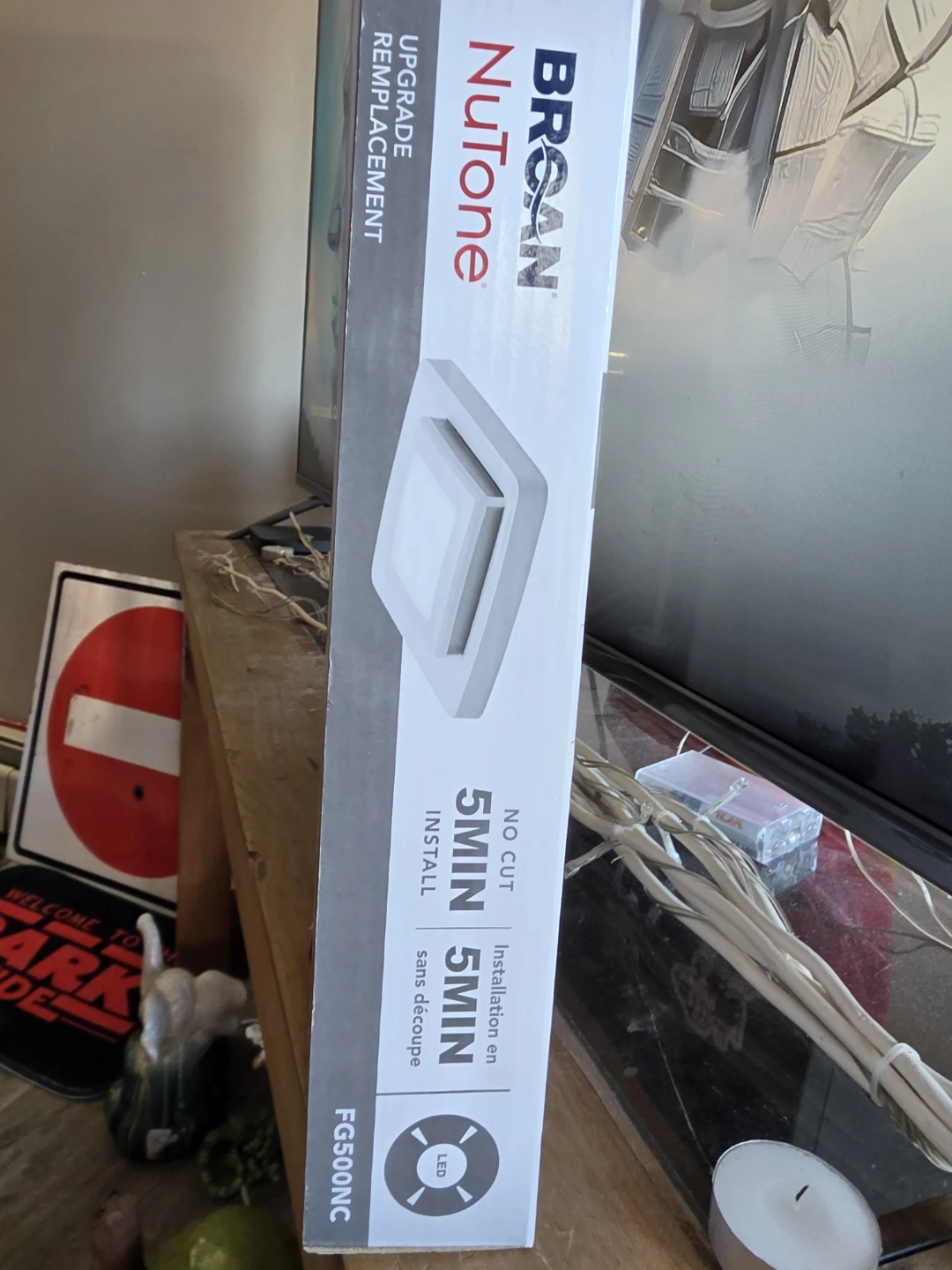 Broan NuTone FG500NC LED Grille Upgrade - photo 3
