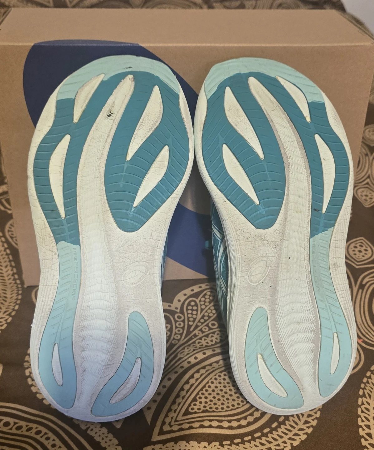 Asics Gel-Nimbus 27 Women's Running Shoes Wave Teal Size 10 - photo 5