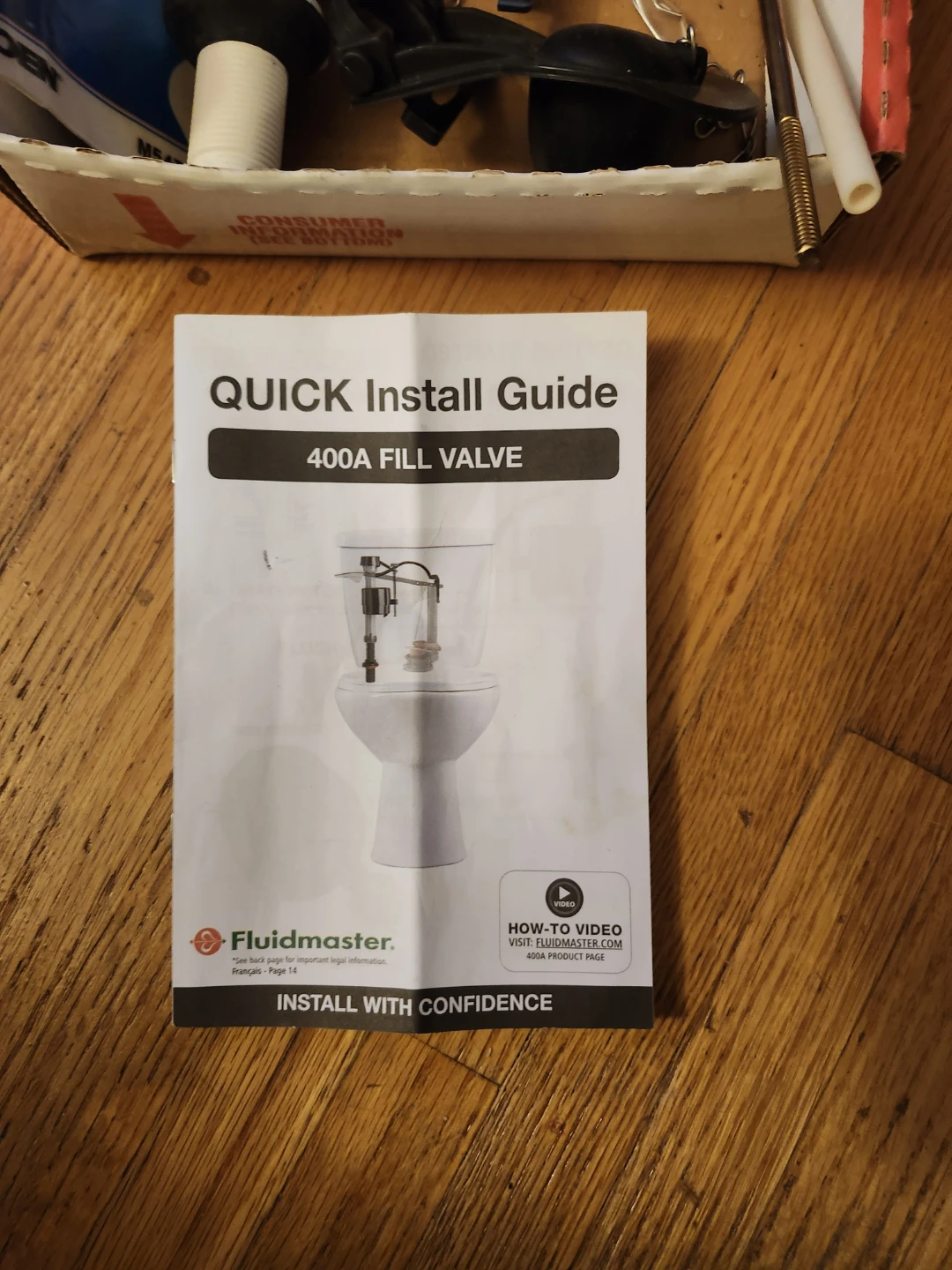 Fluidmaster 400A Toilet Fill Valve Kit nee!! - photo 2