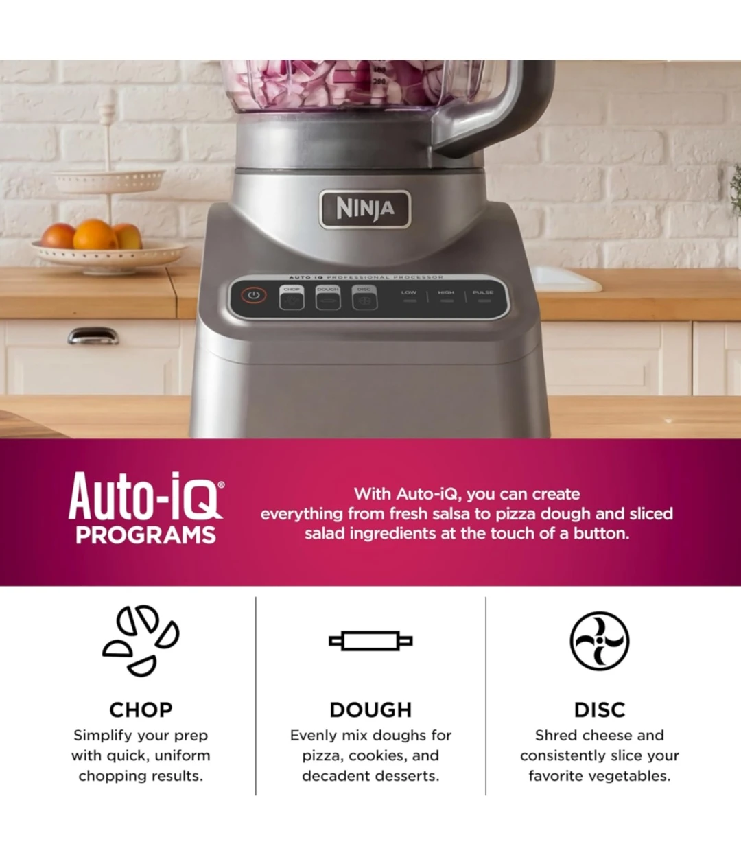 Ninja Auto-iQ Professional Food Processor - photo 5