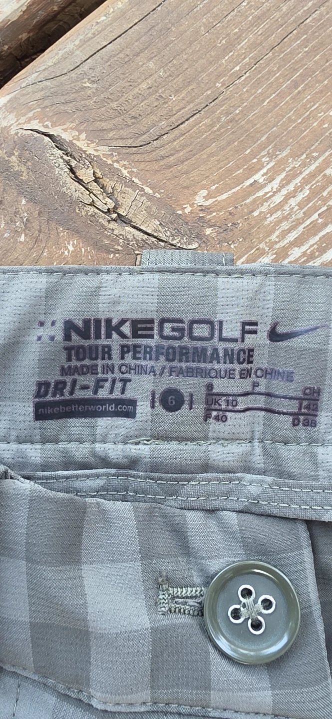 Nike Golf Tour Performance Dri-Fit Shorts Grey size 6 - photo 3