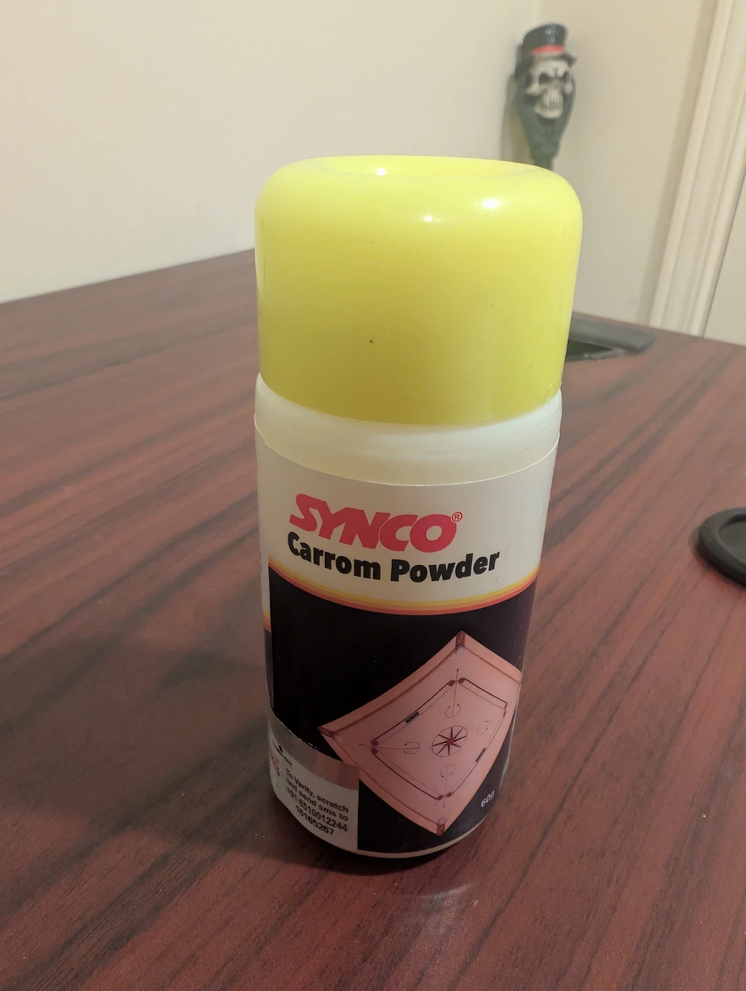 Carrom Board Game with Synco Powder and Strikers - photo 3