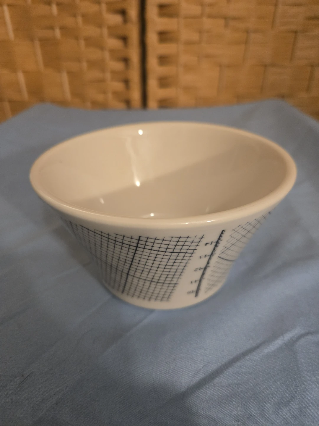 Vintage Homer Laughlin Ceramic Grid Bowl