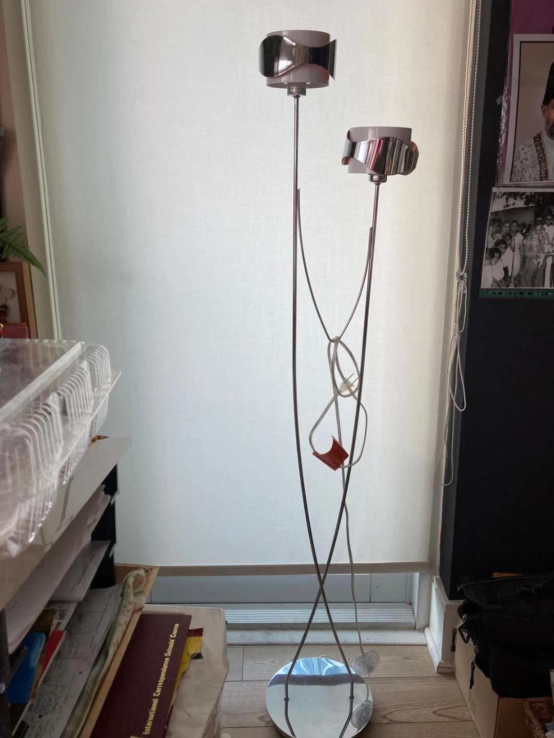 Modern Double Head Floor Lamp